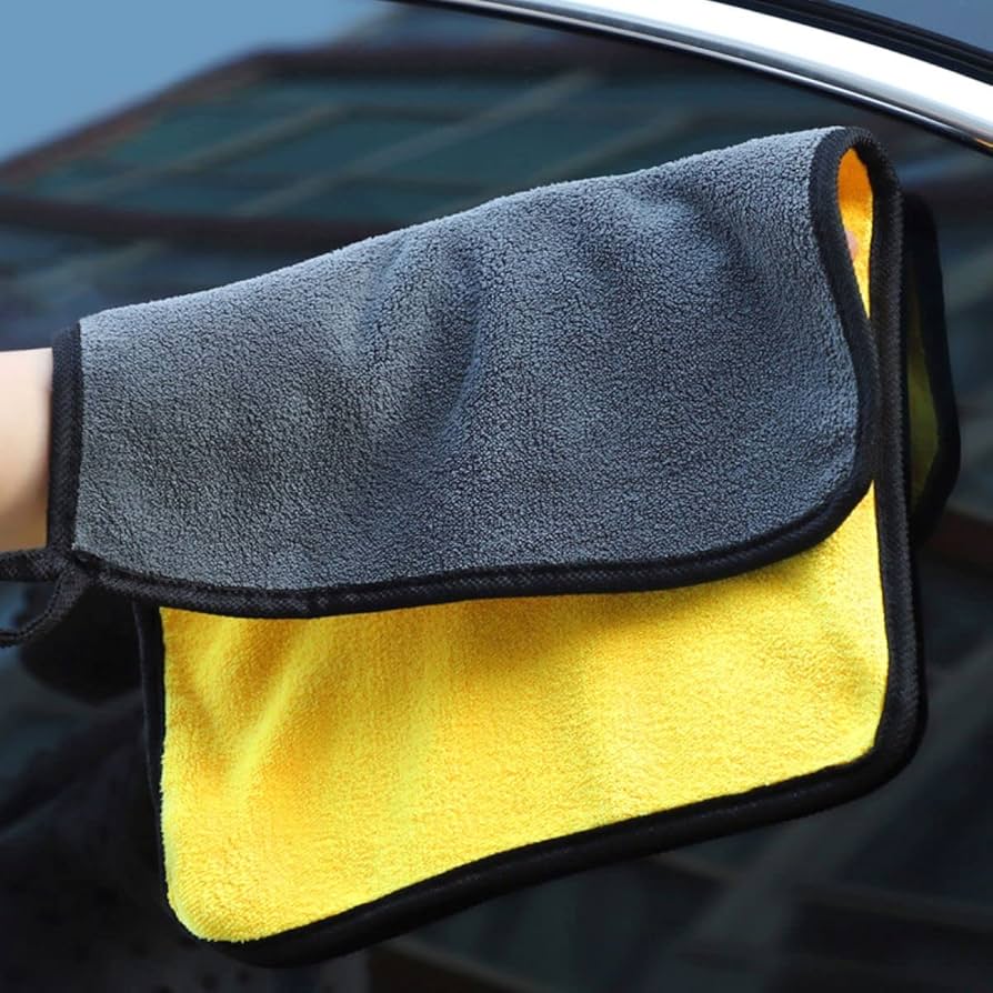 12PCS Car Cleaning Microfibre Towels Super Absorbent Wash Cloths & Polishing