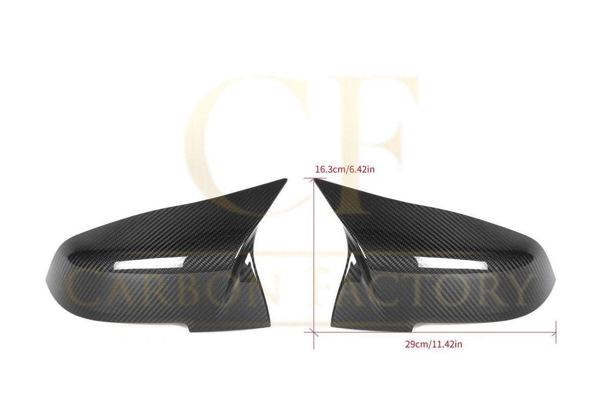 V Style Carbon Fibre Replacement Mirror Cover for BMW F22 2 Series F87 M2 13-21
